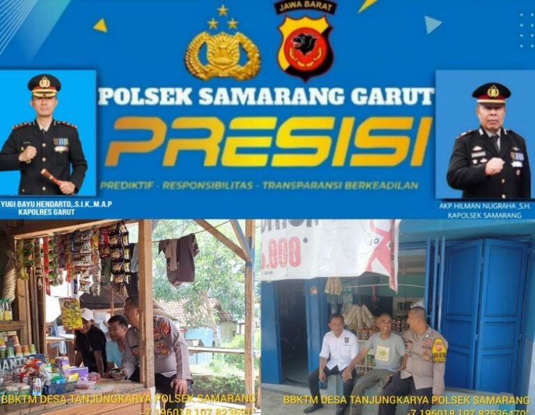 Perkuat Sinergitas Polsek Samarang Lakukan Sambang Ke Tokoh Masyarakat Desa Tanjungkarya.