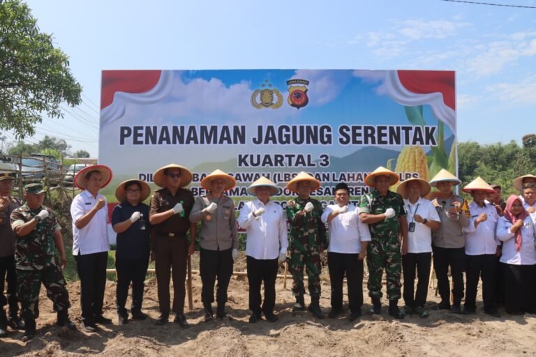 Tanam Jagung, Panen Masa Depan : Sinergi Polri, Forkopimda dan Masyarakat Wujudkan Swasembada Pangan