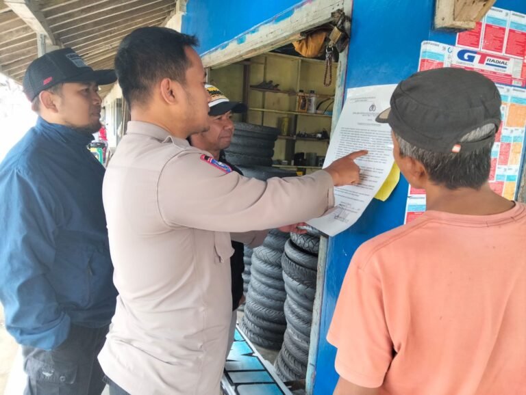 Polsek Panjalu Gencarkan Sosialisasi Maklumat Kapolda Jabar, Wujud Nyata Komitmen Berantas Premanisme dan Geng Motor