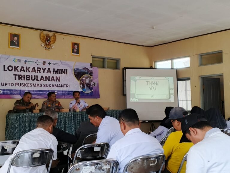 Polsek Panjalu Dukung Penguatan Lintas Sektor di Bidang Kesehatan Melalui Lokakarya Mini Puskesmas Sukamantri