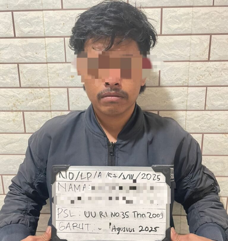 Polres Garut Bongkar Produksi Tembakau Sintetis, Seorang Oknum Mahasiswa Diamankan
