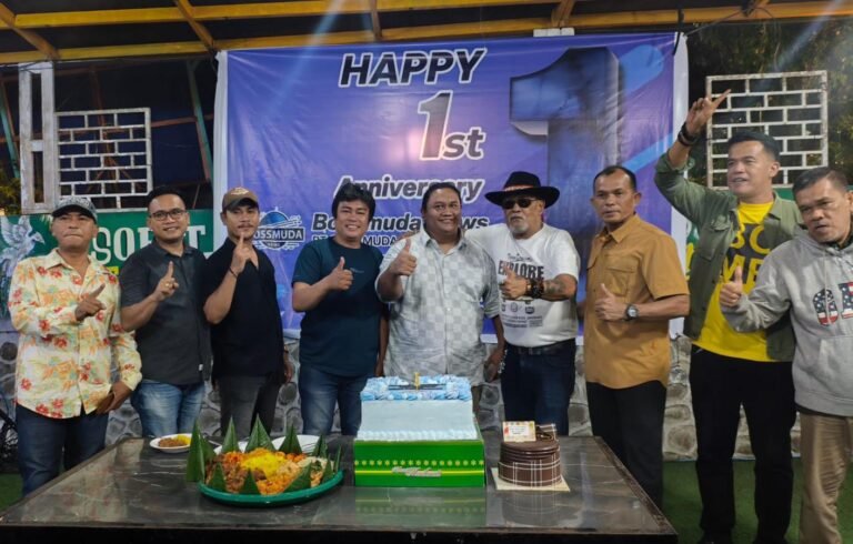 HUT ke-1 BossmudaNews.com Berlangsung Meriah, Penuh Sukacita dan Kebersamaan