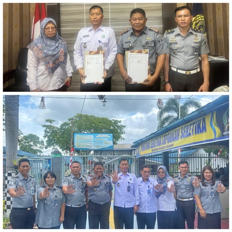 Lapas Tebing Tinggi dan BNN Kota Tebing Tinggi Jalin Kerja Sama Sinergitas P4GN.