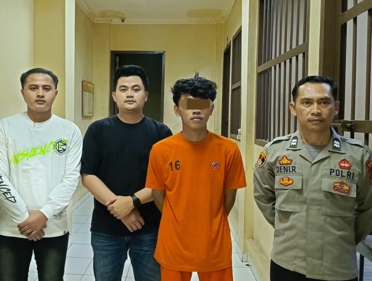 Sat Reskrim Polres Garut Ringkus Pemuda di Garut Usai Bacok Perempuan yang Dikira Laki-laki
