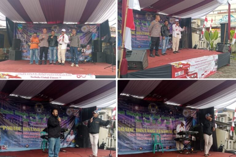 Gebyar Merah Putih HUT RI ke-80: Lomba Nyanyi Dadakan Warnai Kolaborasi dengan Desa Samarang Warga Pujasega, dan Polsek Samarang