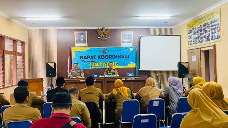 Polsek Cikoneng Aktif Kawal Stabilitas Keamanan, Kapolres Ciamis Ajak Semua Pihak Bersinergi