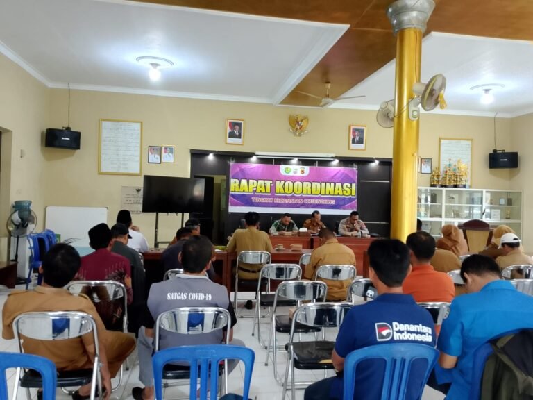 Polsek Cijeungjing Perkuat Sinergi Lintas Sektor untuk Wujudkan Keamanan dan Ketertiban Menjelang HUT RI Ke-80