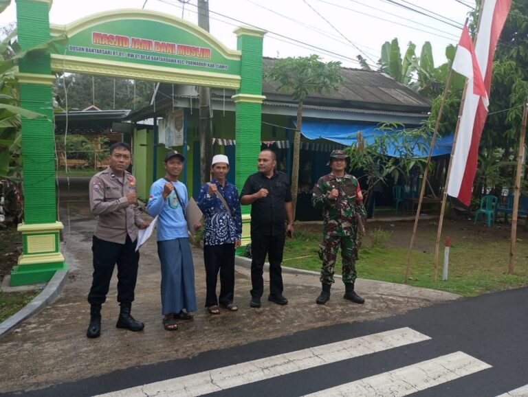 Posek Lakbok Bersama Panitia PHBN Laksanakan Penilaian Lomba Kebersihan, Dorong Sinergi Warga Ciptakan Lingkungan Aman dan Tertib
