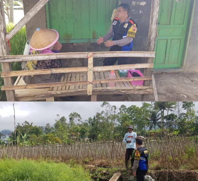 Polsek Samarang Giat Ngariung Kamtibmas, Dan Sambang Warga Desa Tanjung Anom.