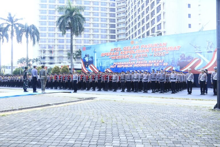 9.035 Personel dikerahkan untuk Amankan HUT ke-80 RI