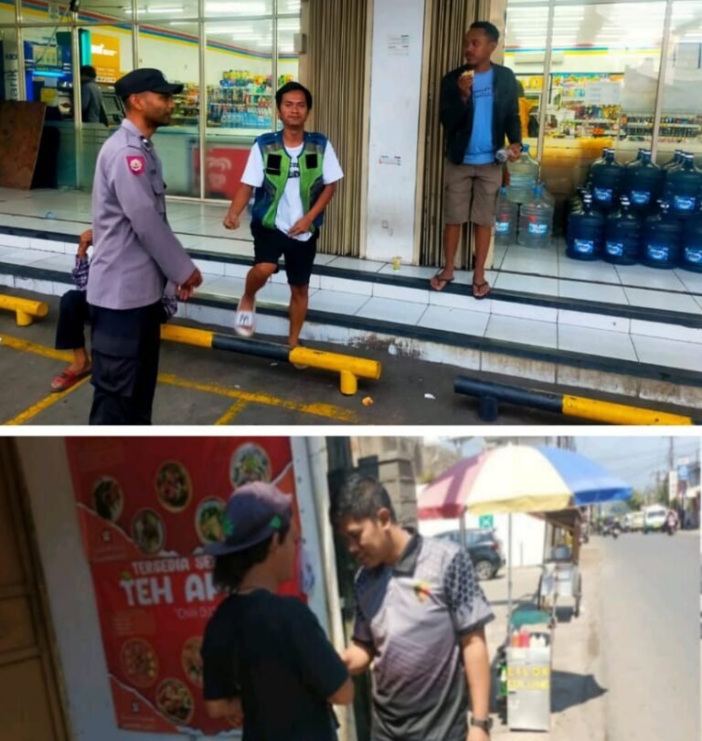 Polsek Samarang Giat Sosialisasi Penyebaran Maklumat Kapolda Jabar, Terkait Penanganan Premanisme, Balapan Liar, dan Geng Motor.