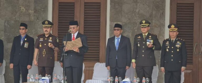 Wakapolres Ciamis Hadiri Pengukuhan Paskibraka 2025, Beri Dukungan Penuh untuk Pengibaran Merah Putih