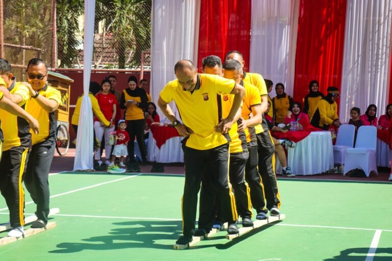 Semarak HUT ke-80 RI, Polres Garut Gelar Lomba 17 Agustusan