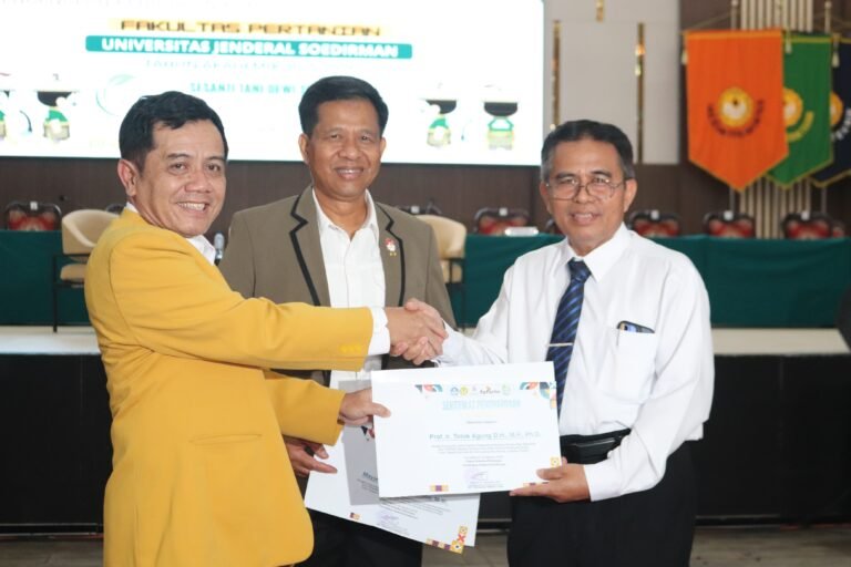 Mayjen TNI (Purn) Fulad Ajak Mahasiswa Faperta Unsoed Jadi Agen Perubahan