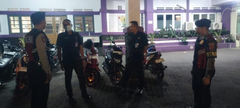 Cipkon Kamtibmas Obvit, Satuan Samapta Polres Ciamis Patroli Dialogis Sasar ke RSUD Ciamis