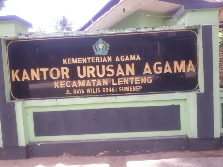 Respons Emosional, Kepala KUA Lenteng Sumenep Diduga Tuding Media “Cari Masalah”