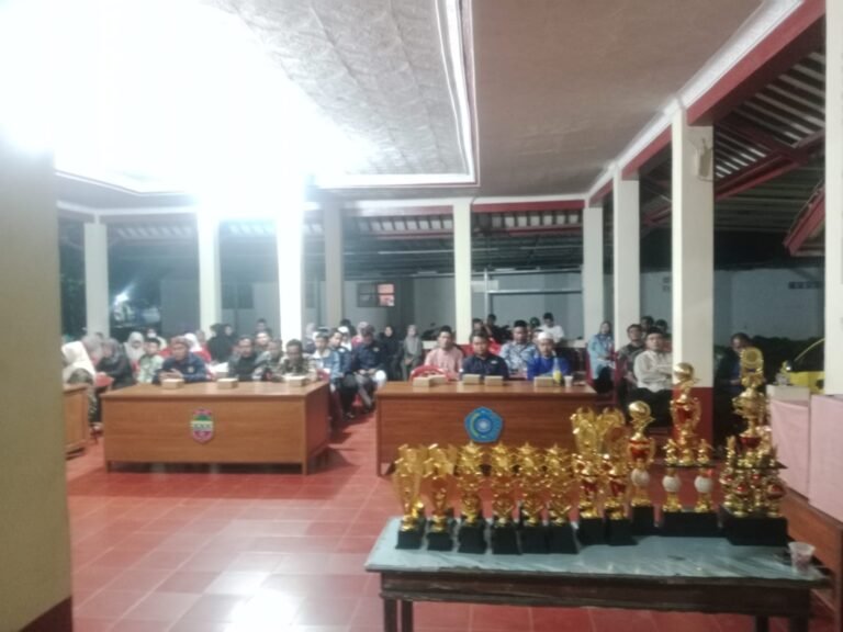 Polsek Lakbok Polres Ciamis Ikuti Doa Bersama Peringatan HUT Ke 80 RI di Desa Sidaharja