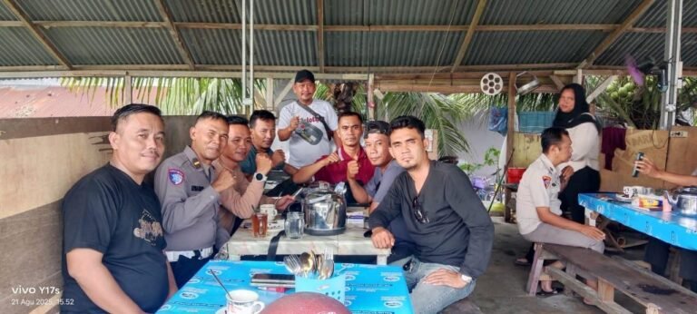 Keharmonisan Kemitraan: IPDA Irwansyah Jalin Keakraban Bersama Awak Media