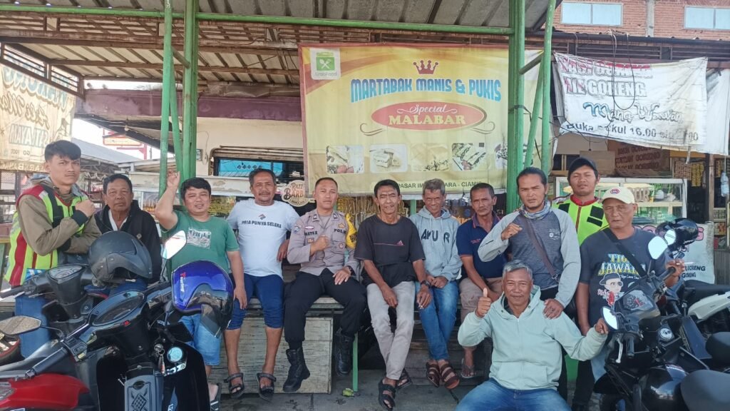 Perkuat Sinergitas Jaga Kamtibmas, Polsek Ciamis Polres Ciamis Koorkom ke Opang di Pasar Imbanagara