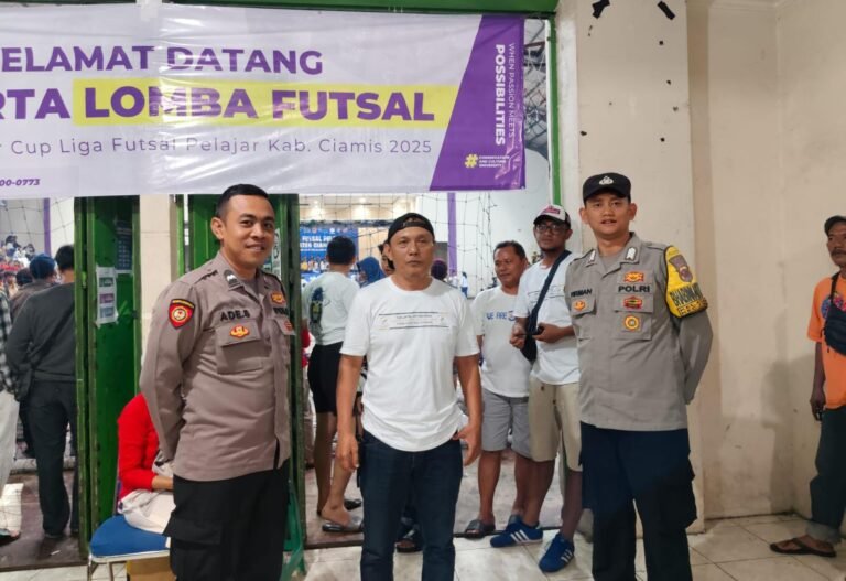 Cipkon Kamtibmas Saat Malam, Polsek Ciamis Polres Ciamis Intensifkan Patroli ke Jalan