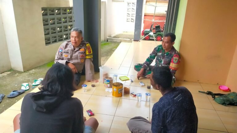 Polsek Panumbangan Gelar Sambang dan Sosialisasi, Wujudkan Sinergitas dalam Menangkal Premanisme dan Geng Motor