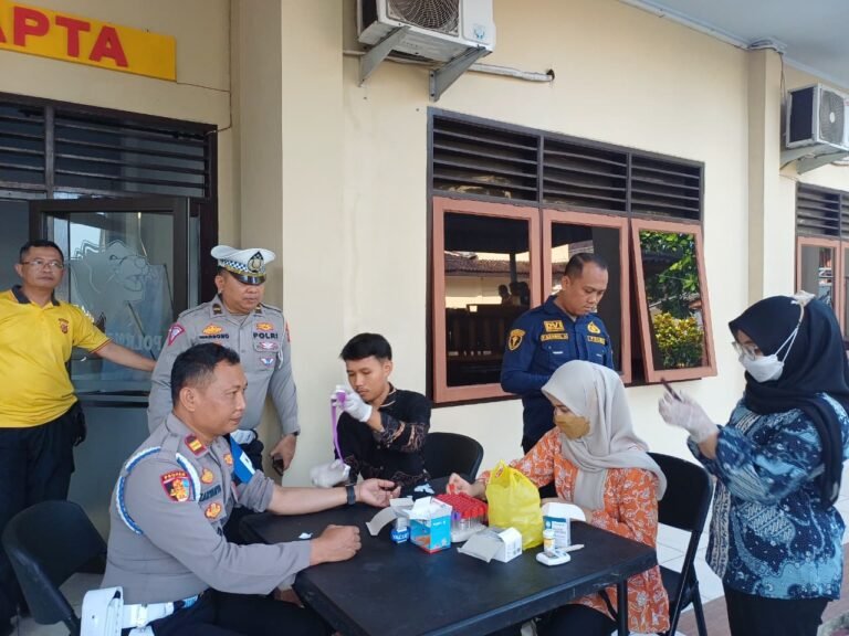 Pojok Tensi, Layanan Dokkes Polres Ciamis Polda Jabar Jaga Kebugaran Personel Polri
