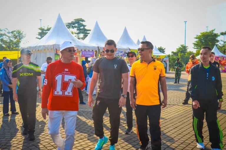 Kapolres Ciamis Hadiri Semarak Kemerdekaan Republik Indonesia ke 80 Kodim 0613/Ciamis