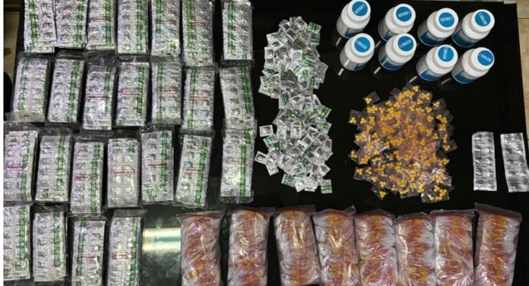 Polisi Gerebek Rumah Dijadikan Tempat Penyimpanan Obat Terlarang