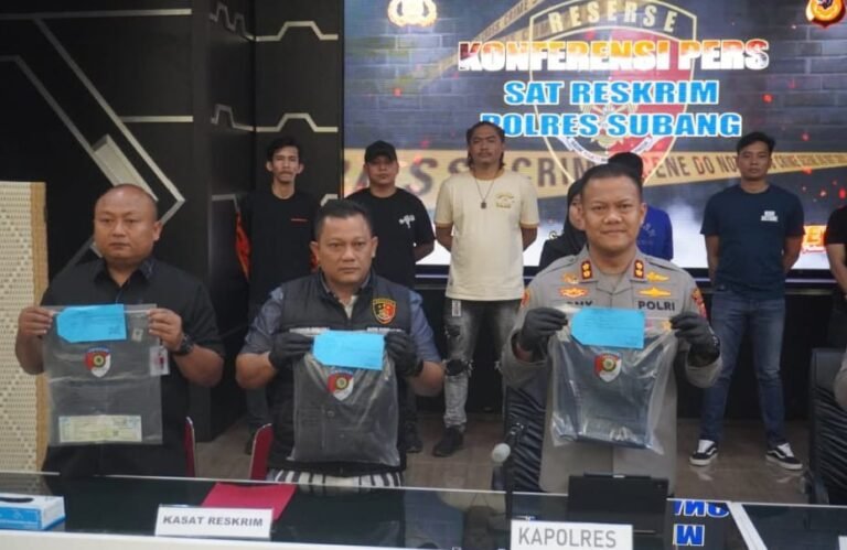 Polisi Ungkap Kasus Pembunuhan Berencana di Kecamatan Cibogo.