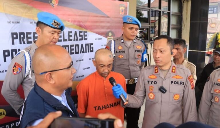 Polisi Amankan Pelaku Penipuan Modus Dukun Pengganda Uang.