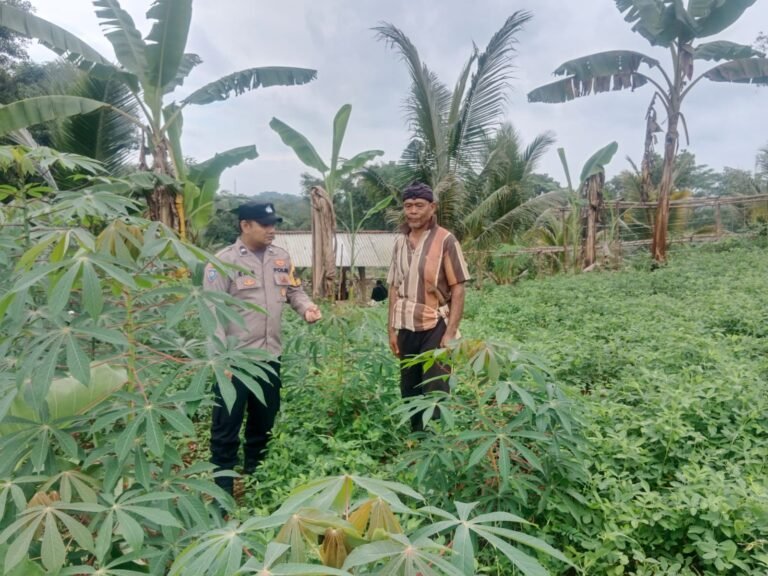 Polres Ciamis Ajak Warga Desa Bunter Jaga Kamtibmas Lewat Sambang Bhabinkamtibmas