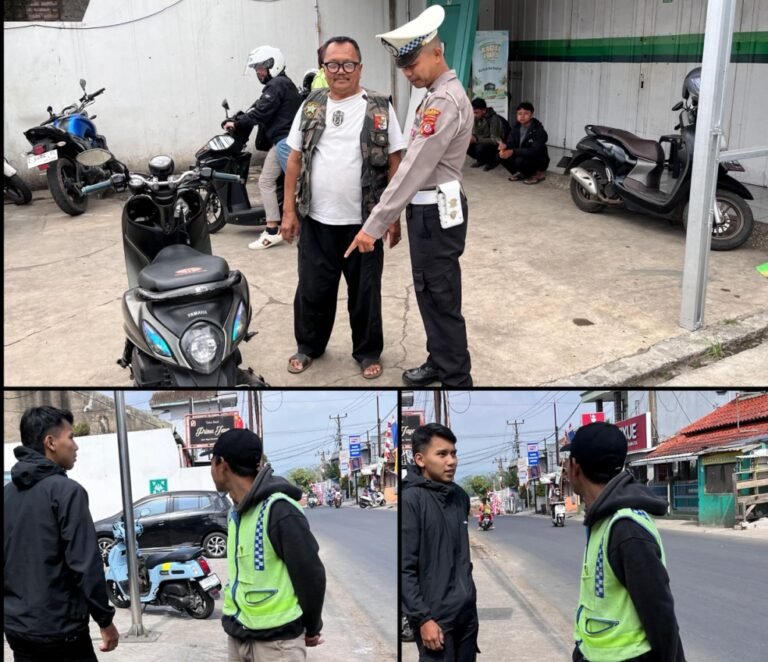 Polsek Samarang Sosialisasikan Maklumat Kapolda Jabar Terkait Penanganan Premanisme, Balapan Liar, dan Geng Motor.