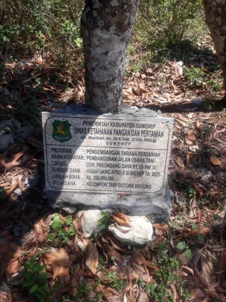 Dugaan Penyimpangan Program Jalan Usaha Tani di Sumenep: Berpotensi Rugikan Keuangan Negara dan Dikuasai Calo