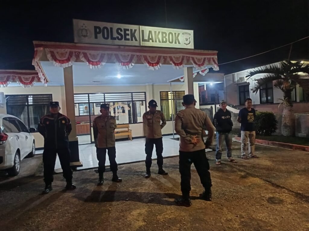 Ops Libas Lodaya 2025, Polsek Lakbok Polres Ciamis Turun Hingga Pelosok Daerah di Malam Hari