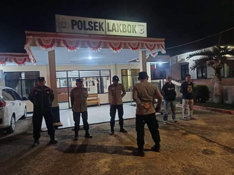 Ops Libas Lodaya 2025, Polsek Lakbok Polres Ciamis Turun Hingga Pelosok Daerah di Malam Hari