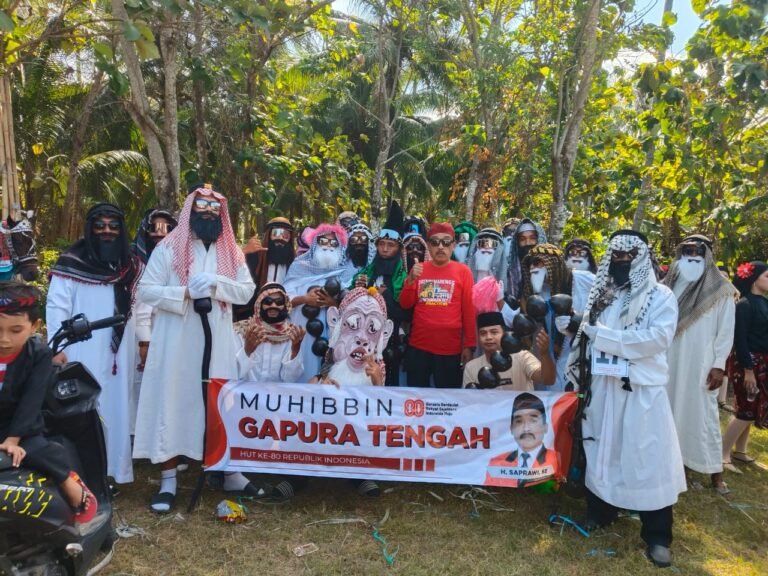 Meraih dan Semarak Perayaan HUT RI ke-80 Desa Gapura Tengah Berlangsung Sukses