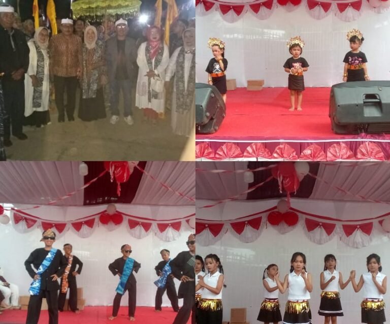 Malam Puncak HUT RI ke 80 Berbagai Kreasi Anak Dan Warga Memukau Masyarakat Karangsari.