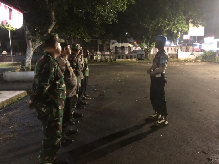 Polsek Cipaku Gelar Patroli Biru, Ciptakan Situasi Aman dan Kondusif di Malam Hari