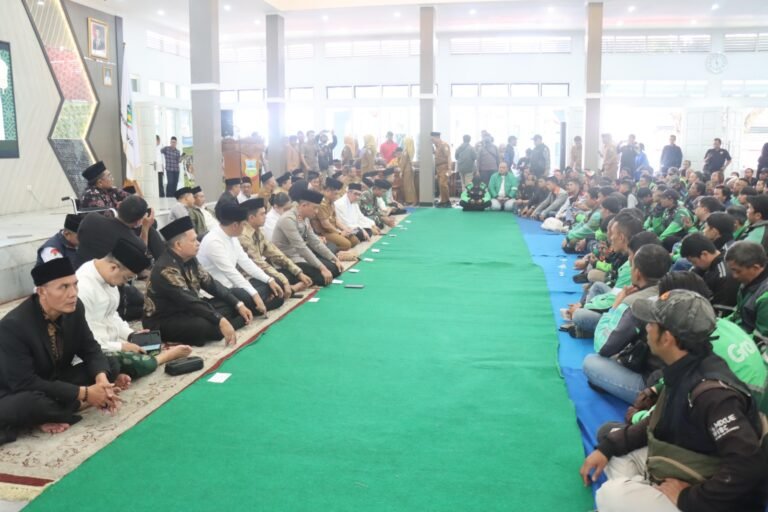 Doa Bersama Forkopimda dan Ojol, Kapolres Garut Harap Garut Tetap Aman dan Kondusif