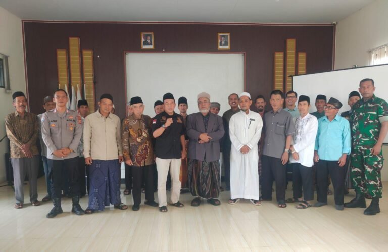 Cipkon Pasca Demonstrasi, Polsek Cikoneng dan Tokoh Agama Deklarasikan Jaga Kamtibmas