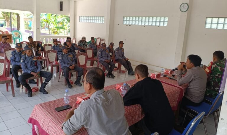 Polsek Lakbok Polres Ciamis Hadiri Pelatihan Mitigasi Bencana di Desa Purwajaya