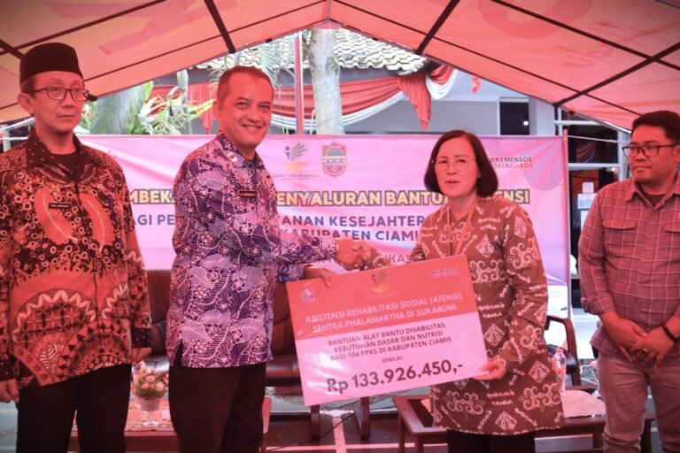 Penyaluran Bantuan Atensi Disabilitas di Ciamis, Pemkab Dorong Kesejahteraan dan Kemandirian Penyandang Disabilitas