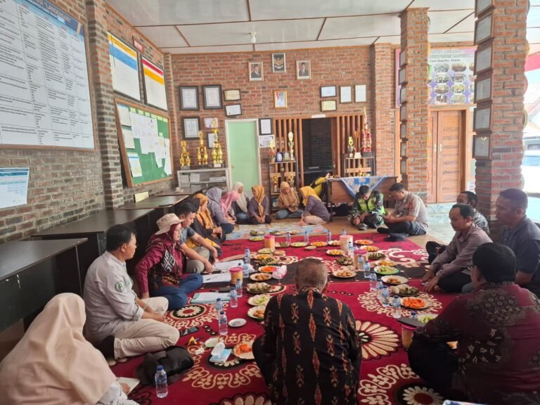 Polsek Panjalu Dukung Penilaian KWT Langensari,Bentuk Pentingnya Kamtibmas dan Ketahanan Pangan