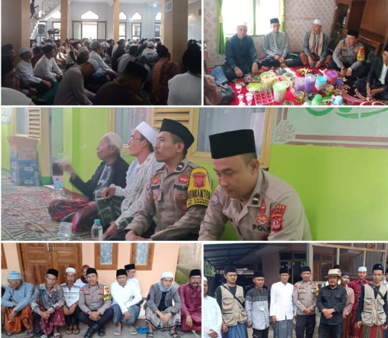 Polsek Samarang Menghadiri Maulid Nabi Muhammad SAW Di Pesantren Al Hikmah Kp Cimencek