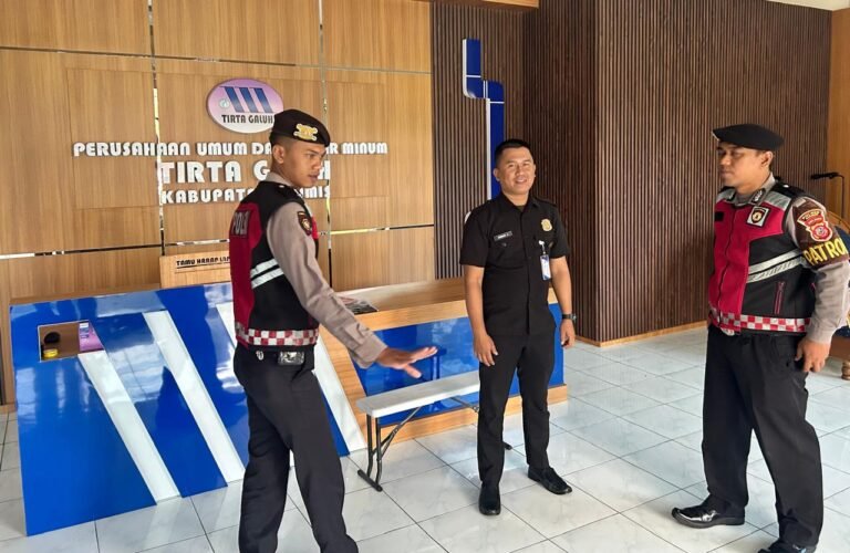 Polres Ciamis Tingkatkan Patroli Dialogis di PDAM Tirta Galuh, Wujudkan Rasa Aman Warga