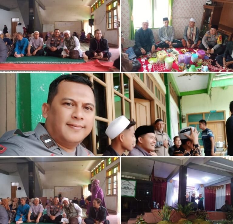 Kapolsek Samarang dan Kanit Binmas Hadiri Peringatan Maulid Nabi Muhammad SAW di Ponpes Baetul Arqom