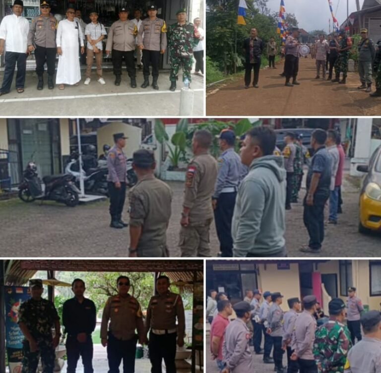 Polsek Samarang Gelar Apel dan Patroli Gabungan Dalam Rangka Cipta Kondisi