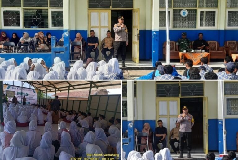 Kapolsek Samarang Jadi Pembina Upacara, Tekankan Pembinaan Moral dan Mental bagi Pelajar SMK/SMA