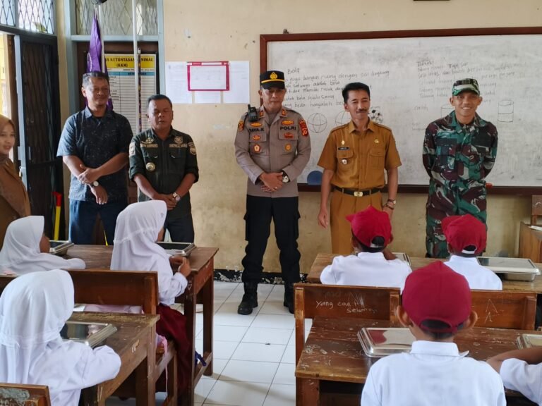 Polsek Panjalu Kawal Lounching SPPG di Sukamantri, Dukung Pemenuhan Gizi dan Kesehatan Warga
