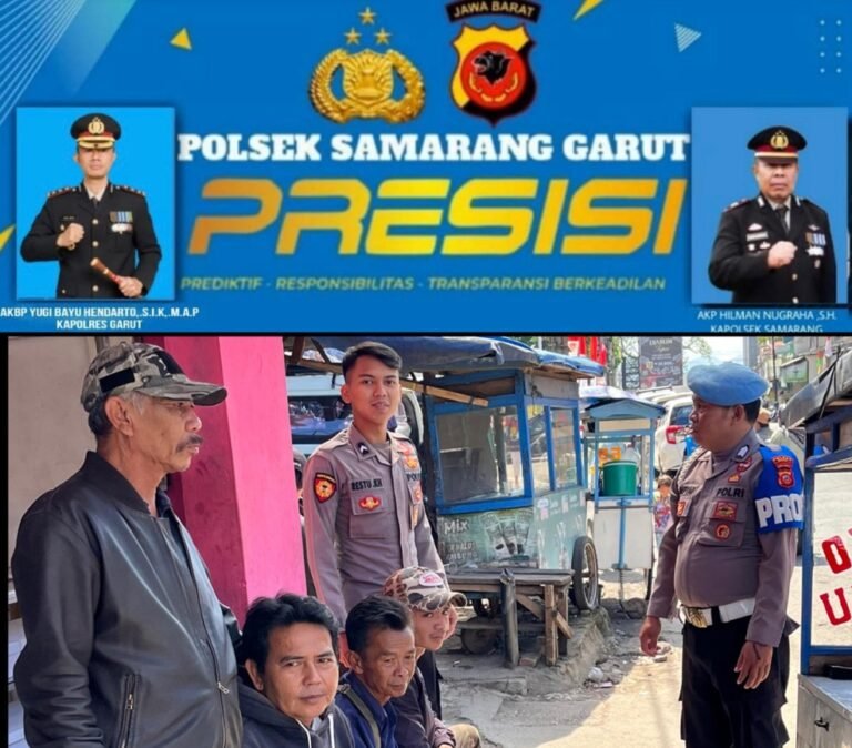Sosialisasi Maklumat Kapolda Jabar di Wilayah Hukum Polsek Samarang: Penanganan Premanisme, Balapan Liar, dan Geng Motor